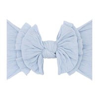Baby Bling® Waffle FAB® textured soft nylon bow headband
