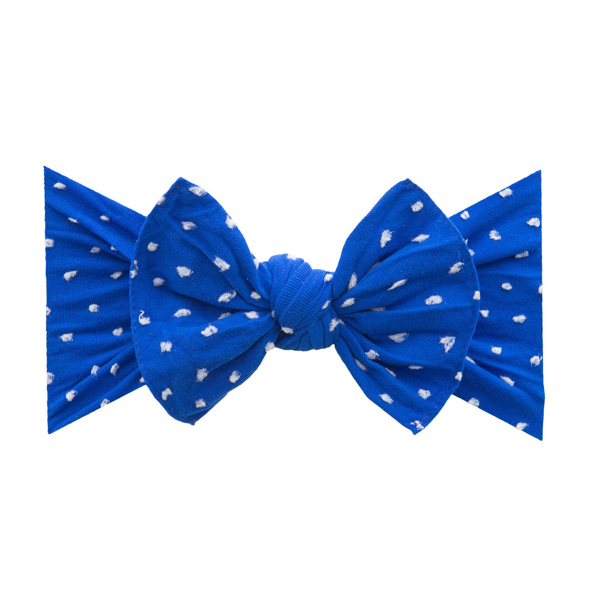 Baby Bling® Shabby Dot Knot soft nylon headband