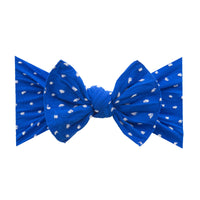 Baby Bling® Shabby Dot Knot soft nylon headband