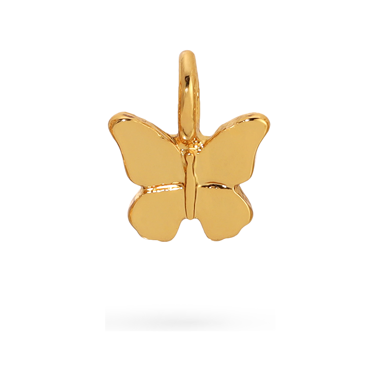 Gold Butterfly Charm
