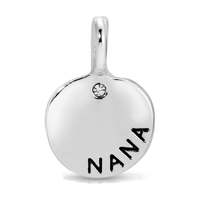 Silver Nana Charm