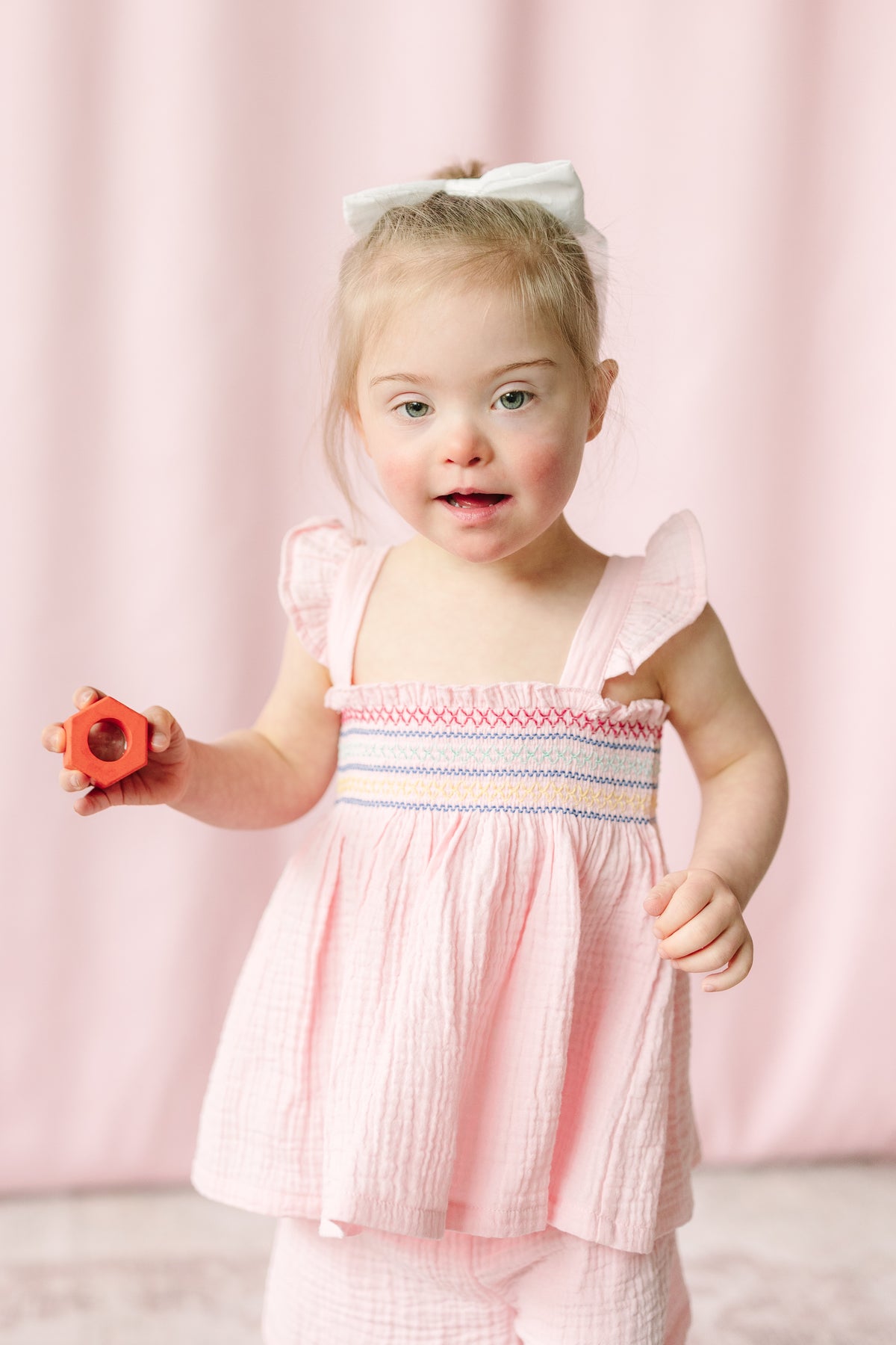 Pink Multi-Color Smock Playset