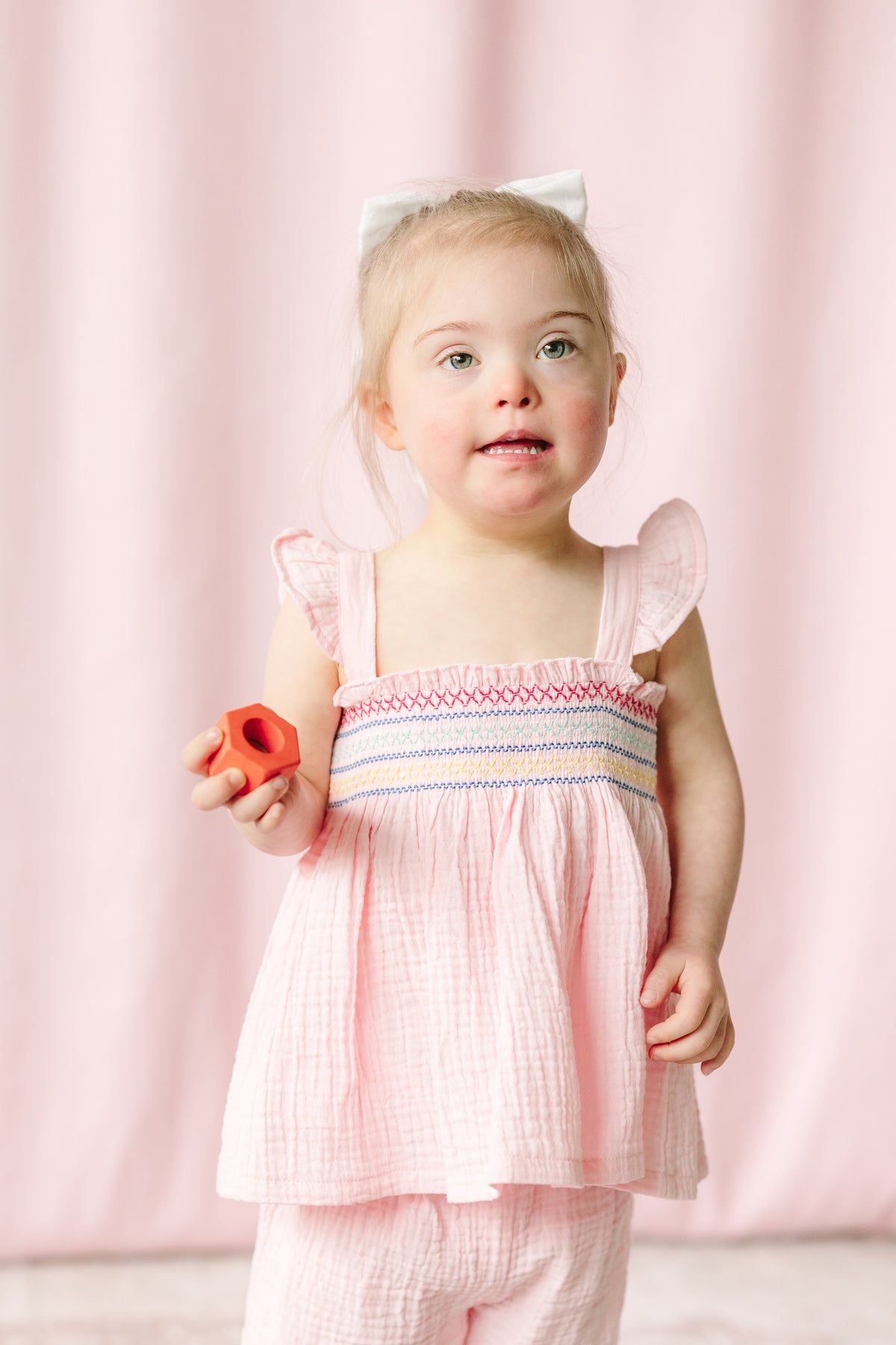 Pink Multi-Color Smock Playset