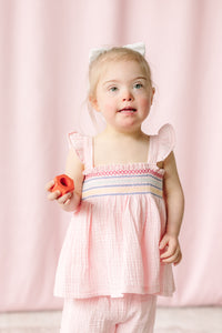 Pink Multi-Color Smock Playset