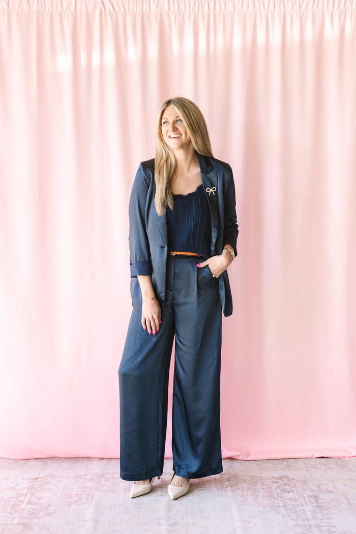 Navy Trousers