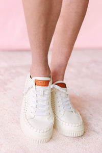 White Mazal Perf Sneaker