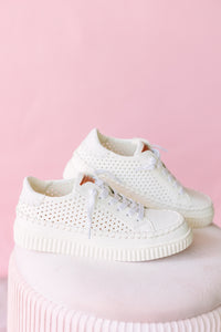White Mazal Perf Sneaker