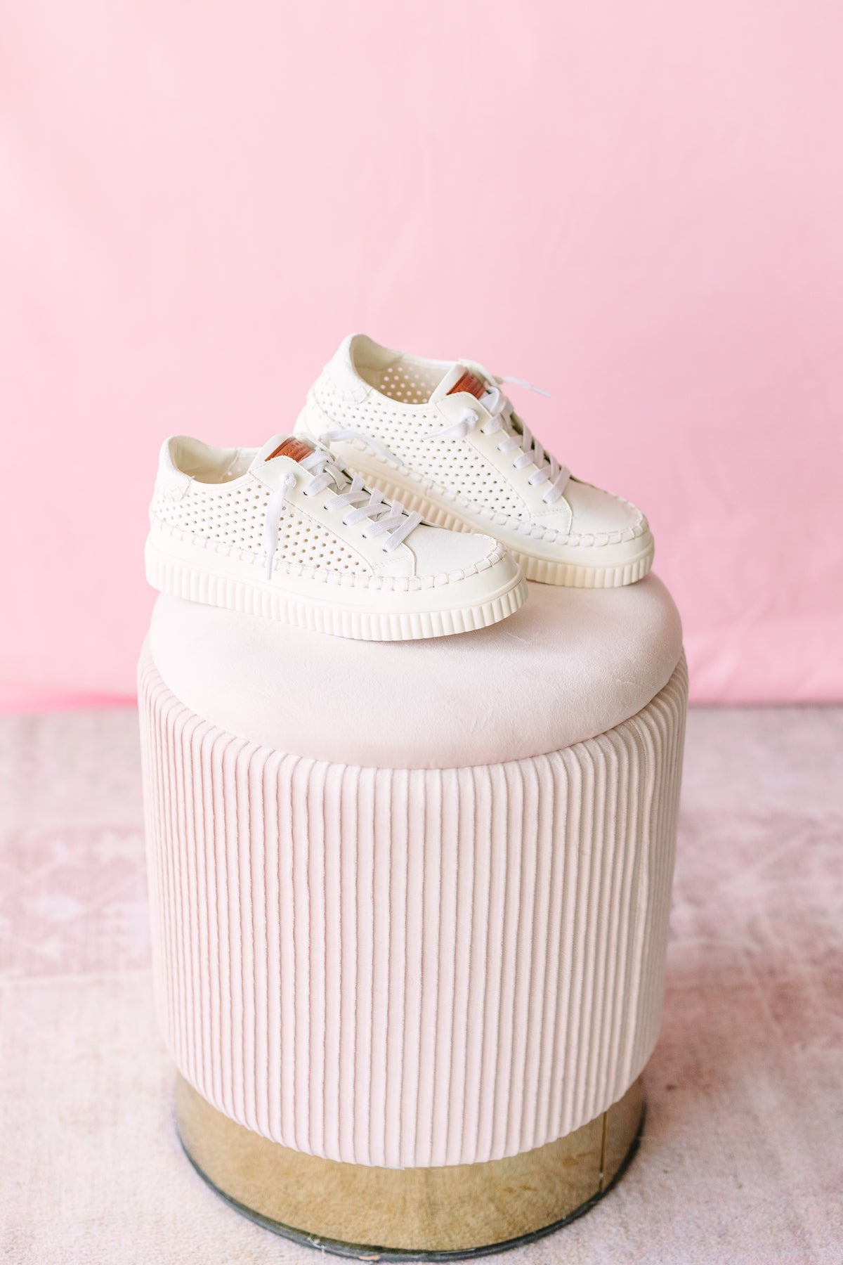 White Mazal Perf Sneaker