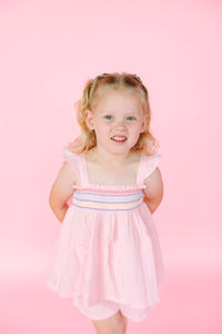 Pink Multi-Color Smock Playset