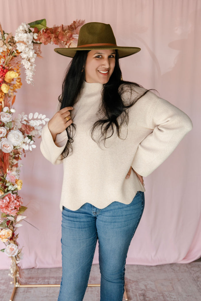 Oatmeal Cozy Sweater