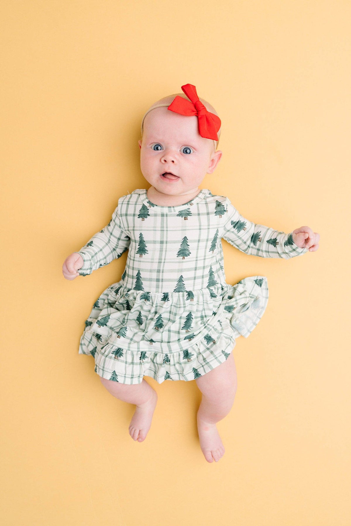 Tree Farm Bodysuit Bamboo Dress