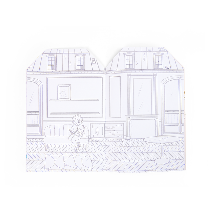 Les Parisiennes Coloring Book