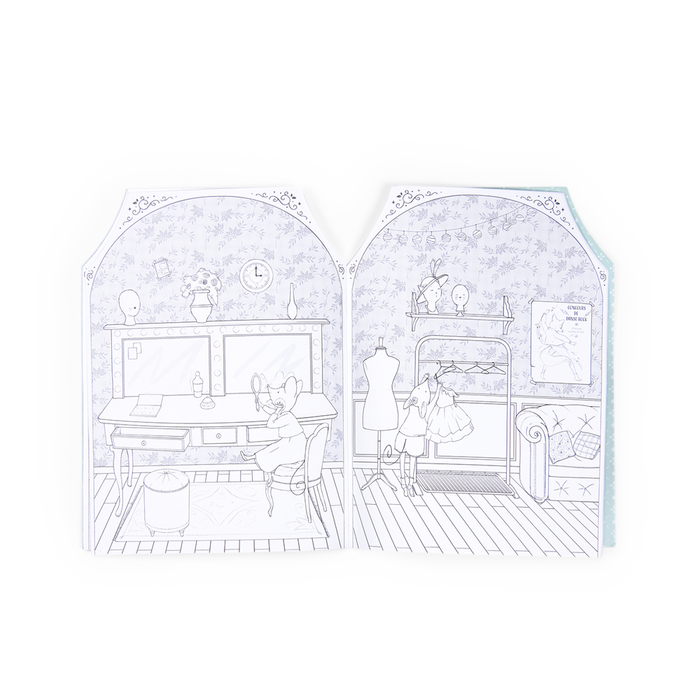 Le Petite Ecole De Danse Coloring Book
