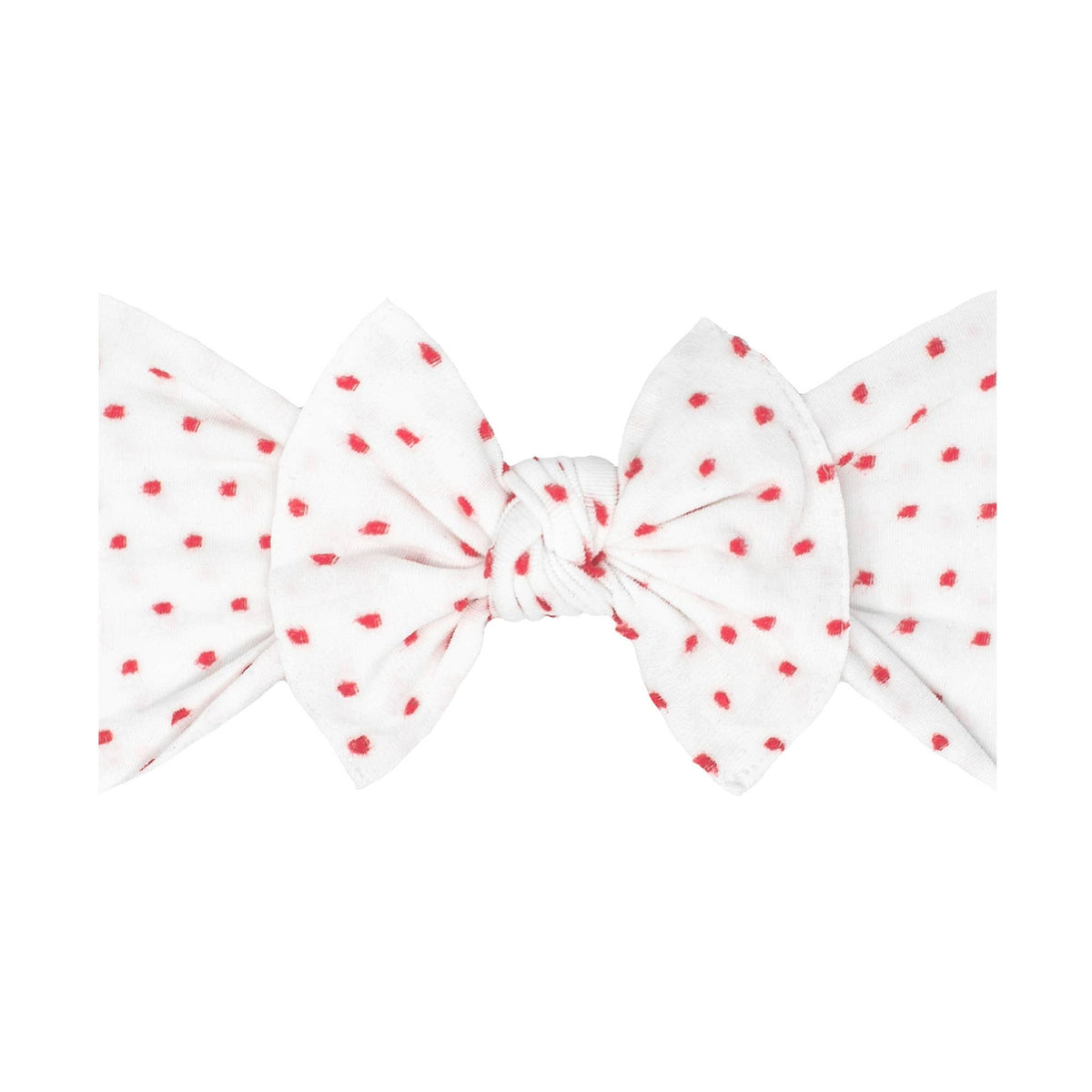 Baby Bling® Shabby Dot Knot soft nylon headband