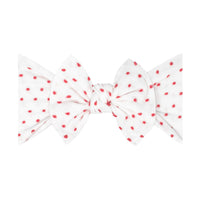 Baby Bling® Shabby Dot Knot soft nylon headband