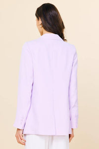 Lavender Long Sleeve Blazer