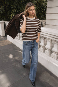 Ultra Soft Touch Striped Sweater