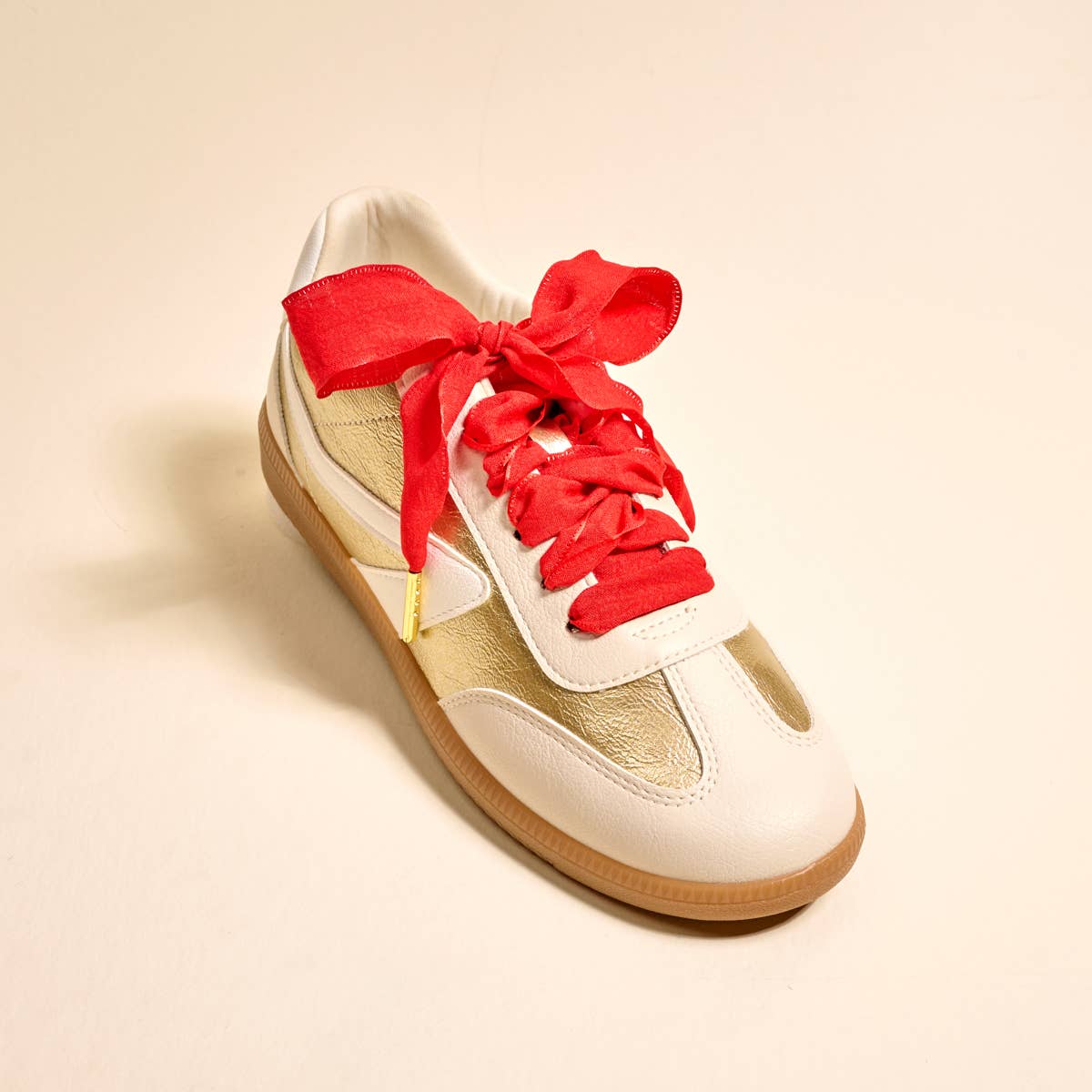 Step It Up Shoelaces–Frilly Red
