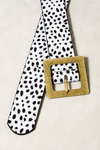 Square Buckle Belt