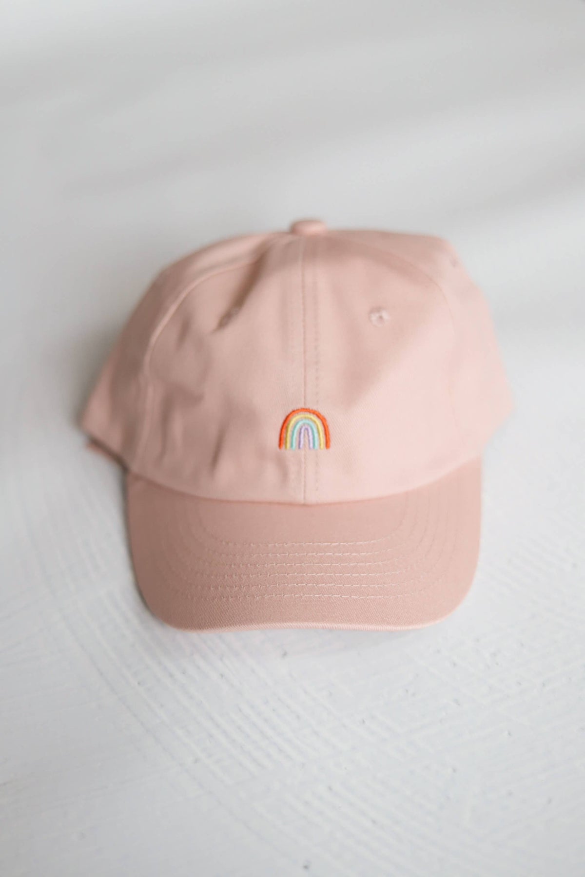 Embroidered Rainbow Toddler Hat