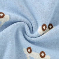 Baby Blue Cars Receiving Baby Blanket