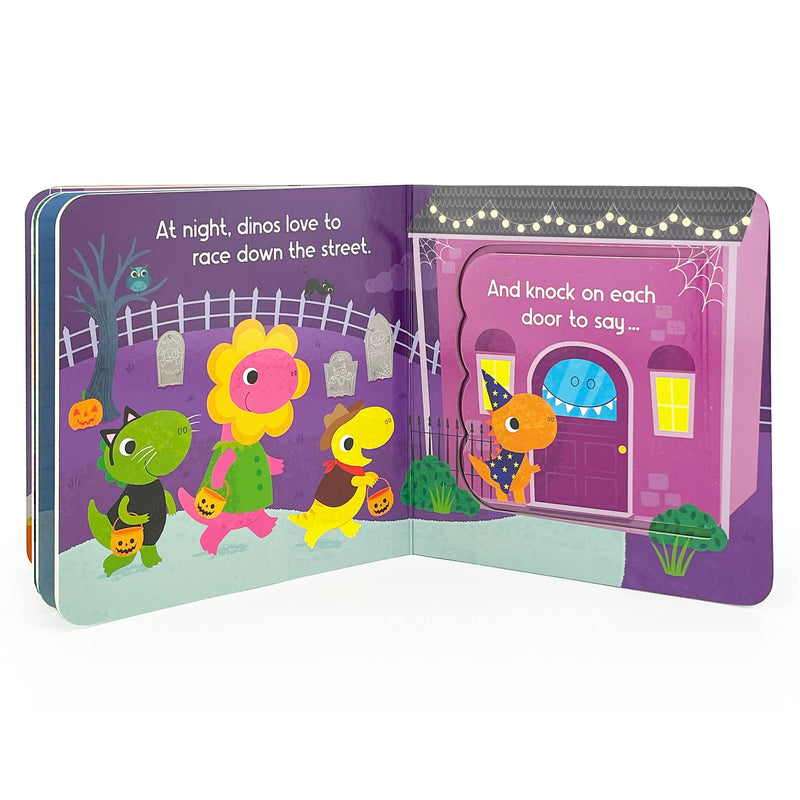Dinos Love Halloween Lift-a-Flap Board Book