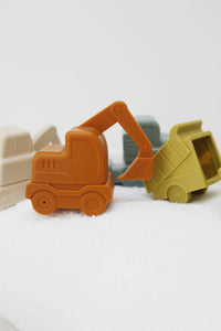 Construction Silicone Bath Toy Set 