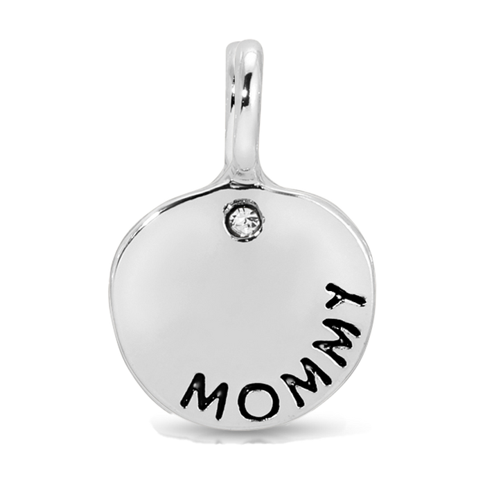 Silver Mommy Charm
