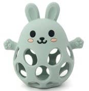 Silicone 3D Funny Bunny Teether
