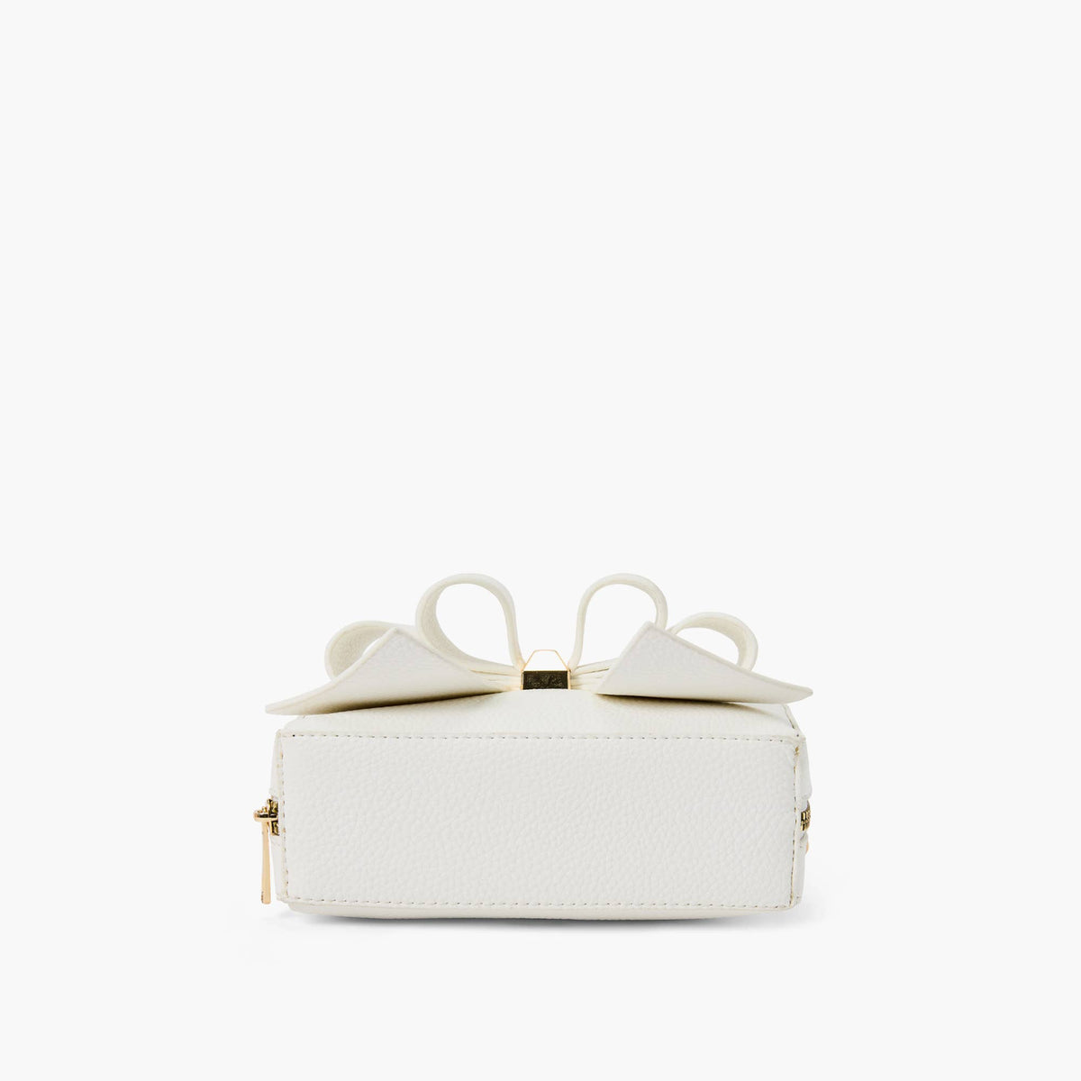 White Boxy Bow Crossbody