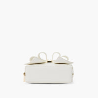 White Boxy Bow Crossbody