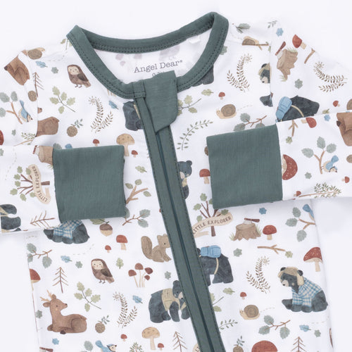 Green Woodland Animals PJs