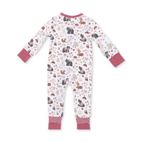 Pink Woodland Animals PJs