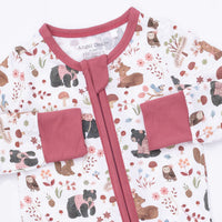 Pink Woodland Animals PJs