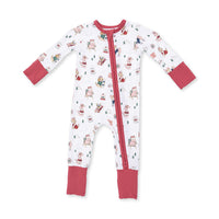 Winter Sports Dogs - Pink PJs