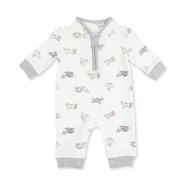 Vintage Airplane Romper