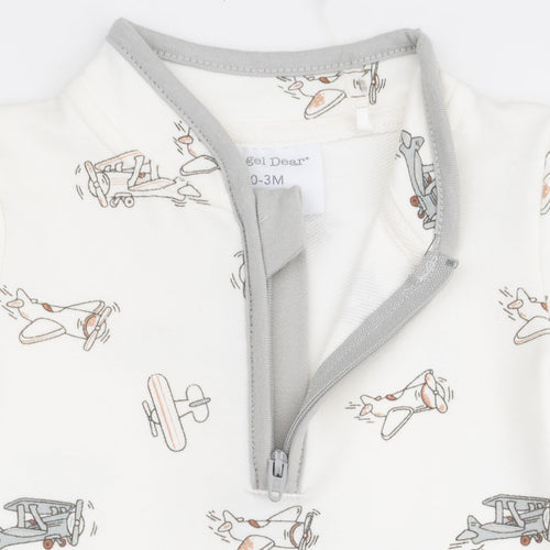 Vintage Airplane Romper