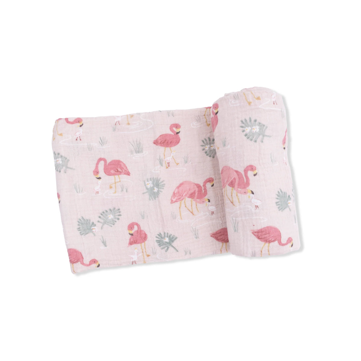 Flamingo Swaddle Blanket