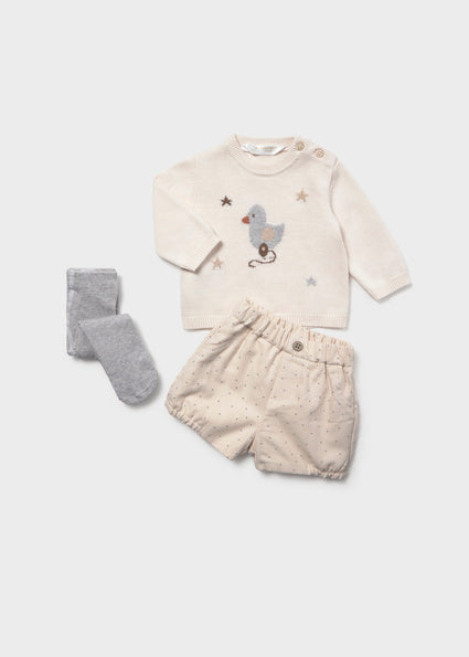 Duck Sweater 3-Piece Set