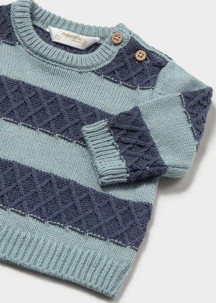Blue Stripe Sweater