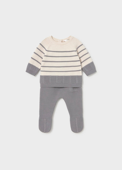 Striped Knit 2-Piece Set