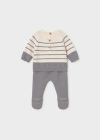 Striped Knit 2-Piece Set
