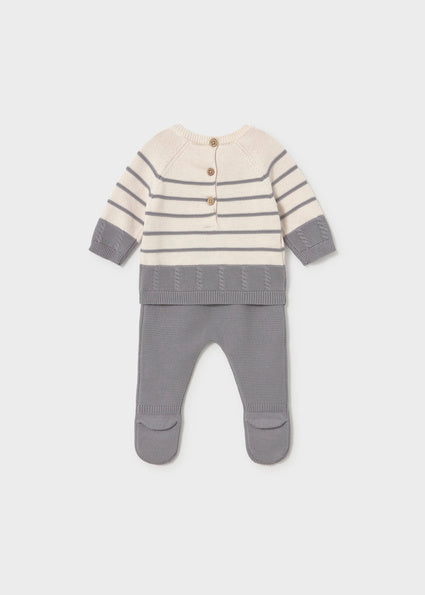 Striped Knit 2-Piece Set