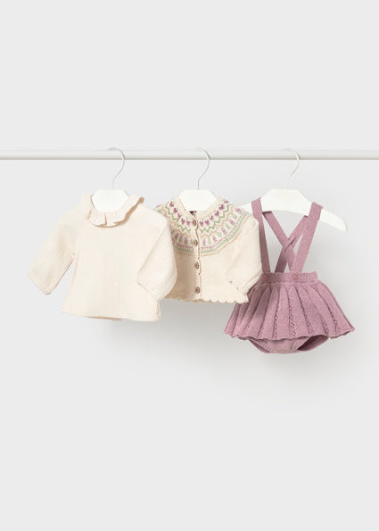 Mauve 3-Piece Set