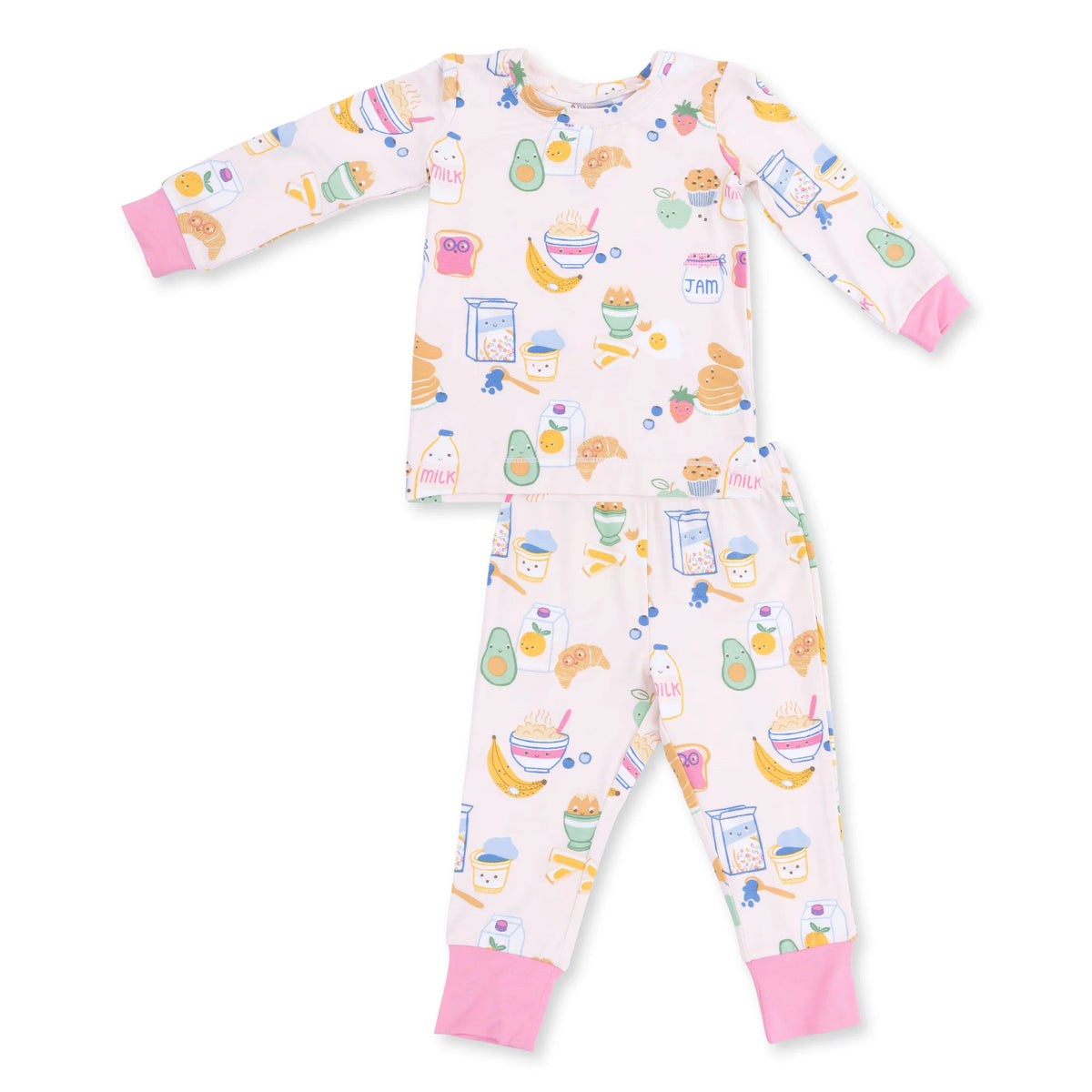 Pink Breakfast Club PJs