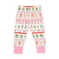 Gingerbread Fair Isle Pink - PJs