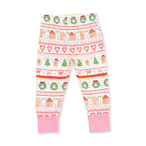 Gingerbread Fair Isle Pink - PJs