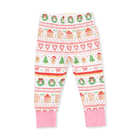 Gingerbread Fair Isle Pink - PJs