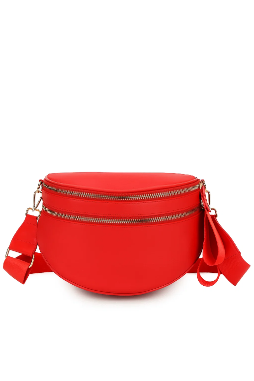 Multi-Compartment Crossbody Bag