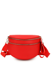 Multi-Compartment Crossbody Bag